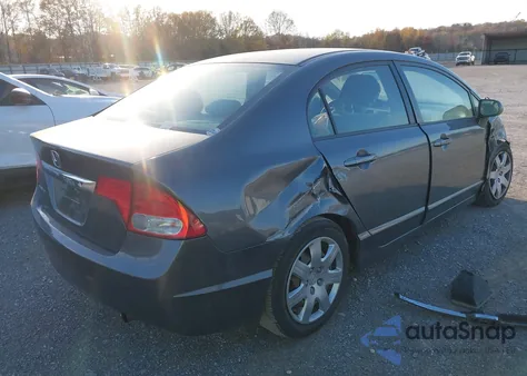 2010 Honda Civic Lx из США, поврежденный, VIN 2HGFA1F52AH553392